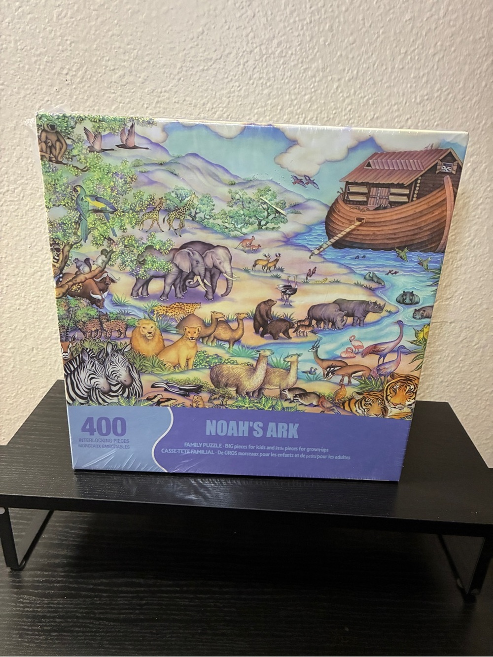 Springbok 400 Piece Family Jigsaw Puzzle Interlocking Pieces "Noah's
Ark" Sealed